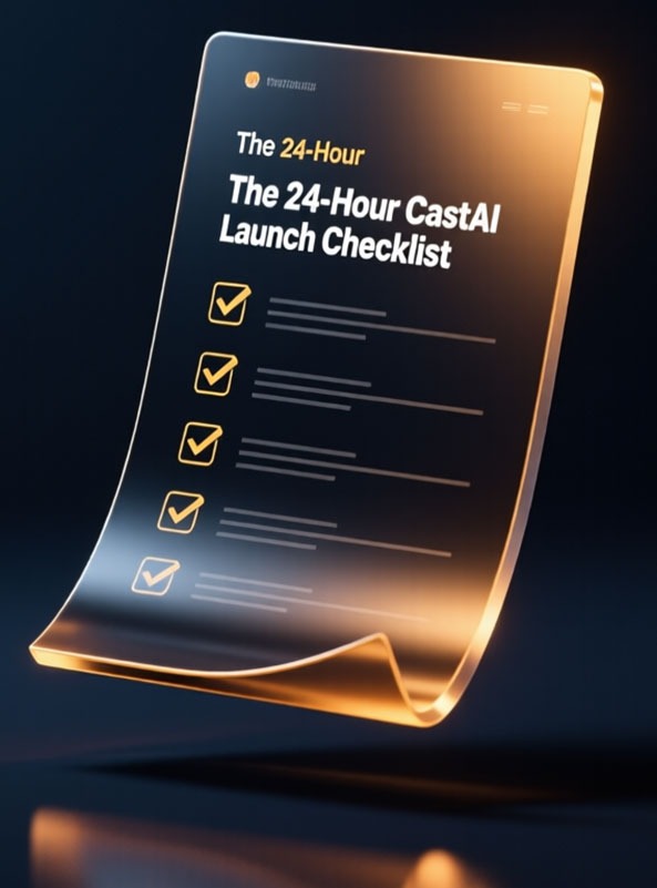 24-Hour CastAI Launch Checklist