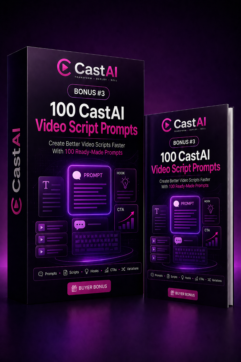 Bonus #3: 100 CastAI Video Script Prompts